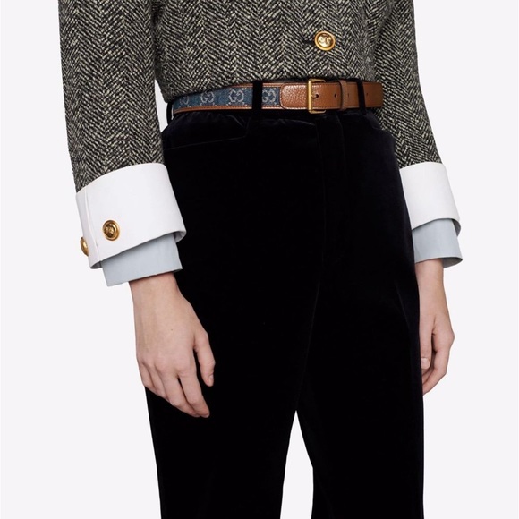Gucci GG Canvas Buckle Belt - Picture 7 of 7